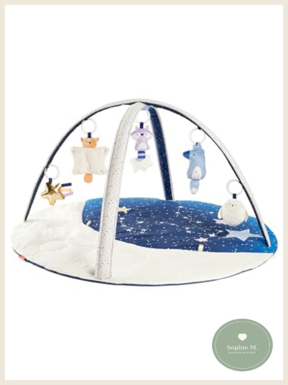 Skip Hop 3-in-1 Baby Play Gym Tummy Time Mat 17+ Activities 0-2y